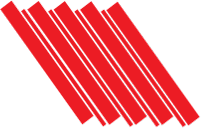 Red metal roofing sheet engineered for coastal North Carolina roofing, offering durability against salt air and storm damage.